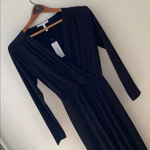 BCBG Black Open back Jumpsuit (With Pockets!)